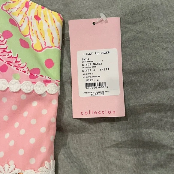 Lilly Pulitzer strapless mini dress - Picture 3 of 5